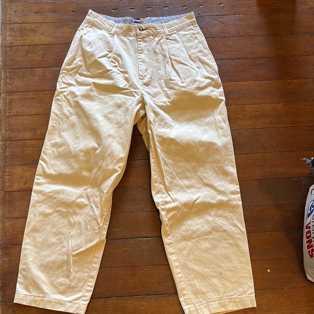 Tommy Hilfiger vintage Men's Cream Pants